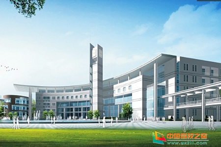 湖北軍事經濟學院圖書館教學樓